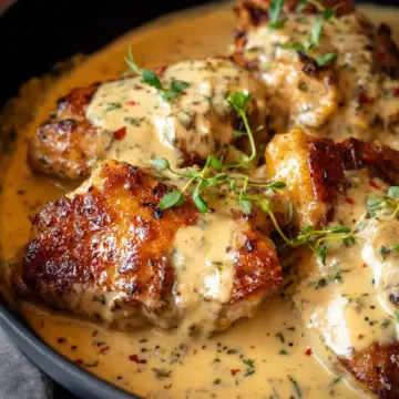 Chicken in Creamy Mustard Sauce