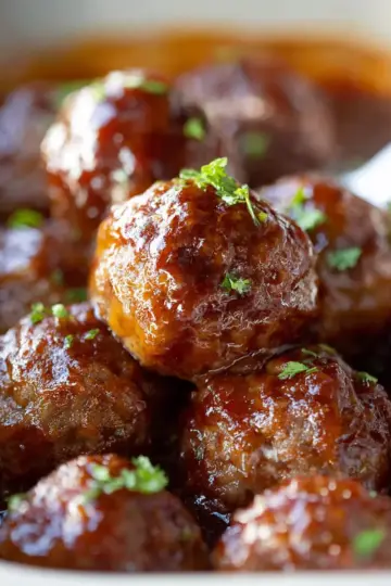 Honey BBQ Meatballs