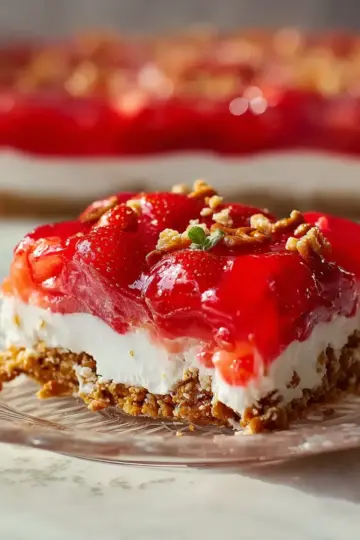 Strawberry Pretzel Salad