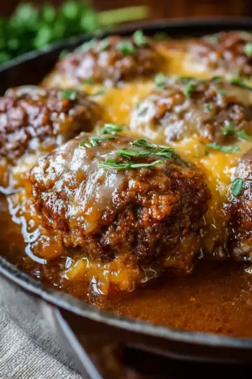 Amish Hamburger Steak Bake