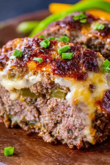 Philly Cheesesteak Meatloaf
