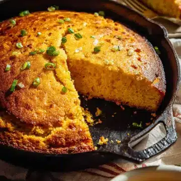 Creole Skillet Cornbread