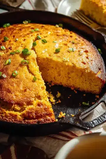 Creole Skillet Cornbread