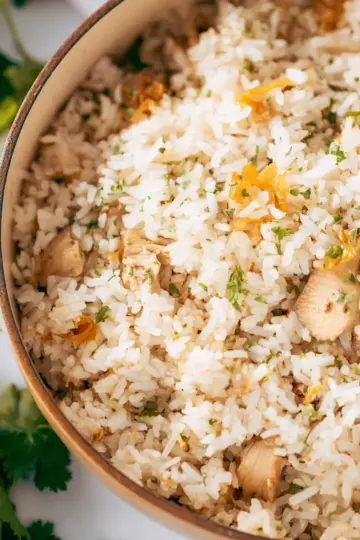 Sticky Coconut Rice with Chicken Recipe