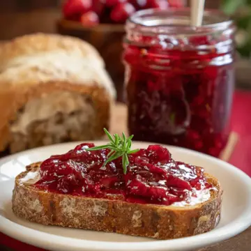 Easy Cranberry Jam