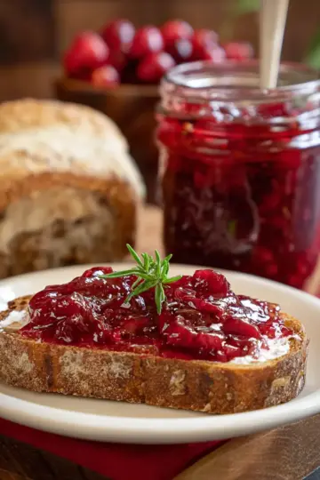 Easy Cranberry Jam