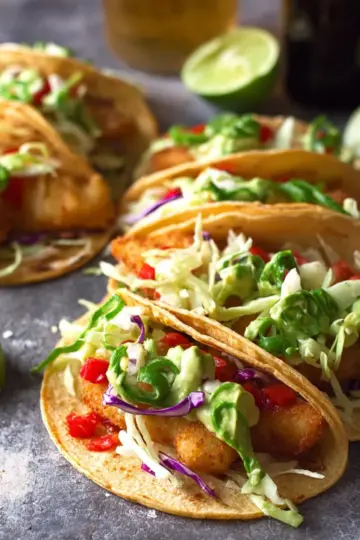 Crispy Baja Fish Tacos