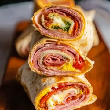 Easy Air Fryer Hot Italian Wraps