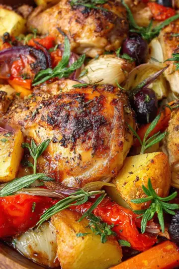 Roasted Chicken And Vegetables