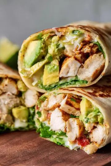 Chicken Avocado Wraps