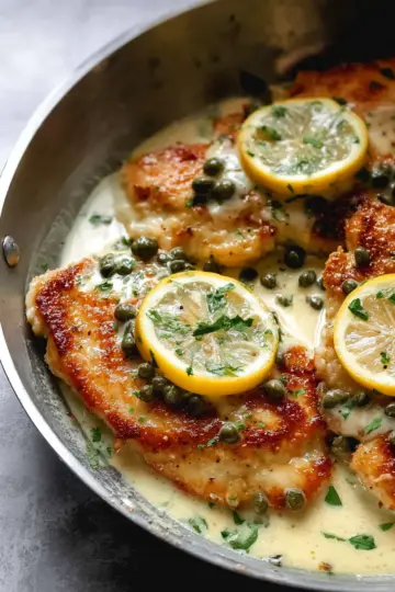 Creamy Lemon Chicken Piccata