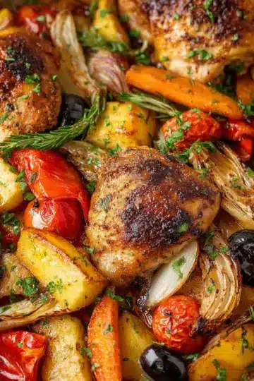 Roasted Chicken And Vegetables