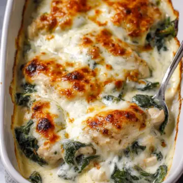 Creamy Spinach Chicken Casserole