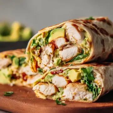 Chicken Avocado Wraps