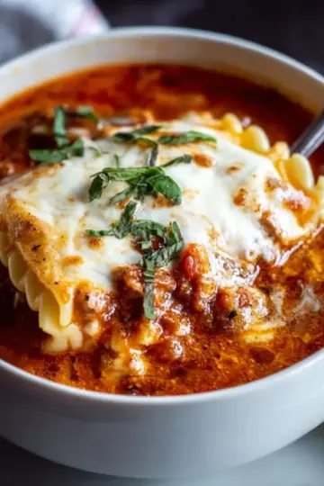 Lasagna Soup
