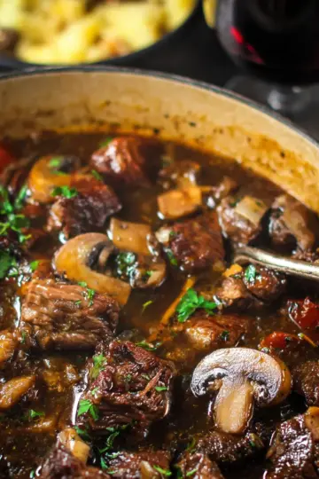 Wild Mushroom and Beef Stew