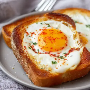 Air Fryer Egg Toast