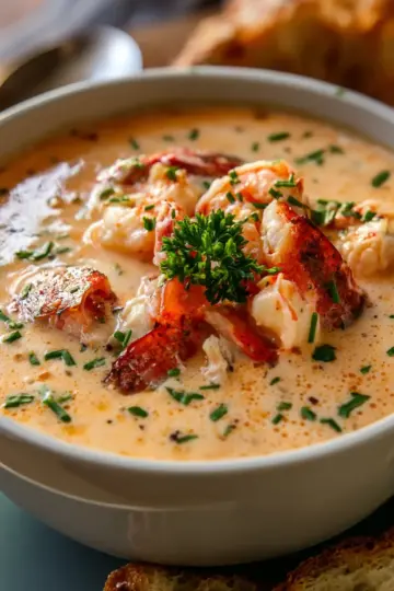 Crab and Shrimp Seafood Bisque