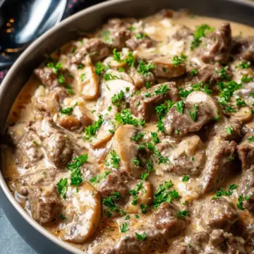 Keto Beef Stroganoff