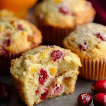 Cranberry Orange Muffins