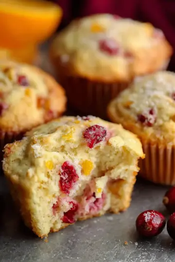 Cranberry Orange Muffins