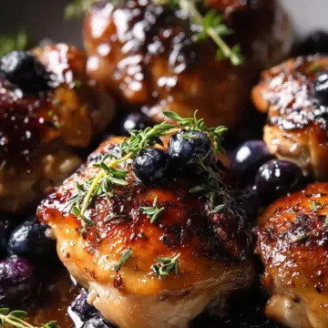 Blueberry Thyme Chicken Recipe