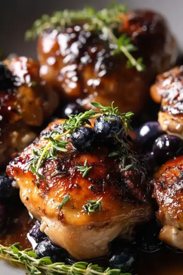 Blueberry Thyme Chicken Recipe