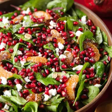 Best Christmas Salad with Pomegranate