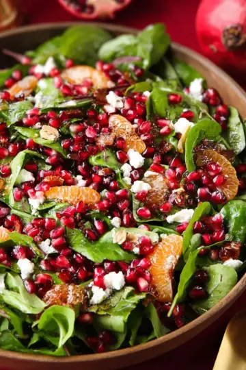 Best Christmas Salad with Pomegranate
