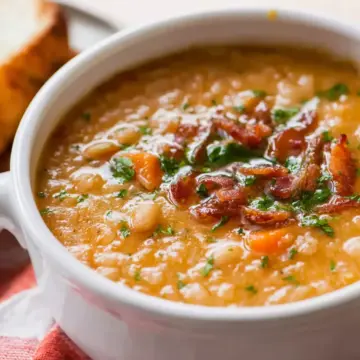 White Bean Soup With Bacon