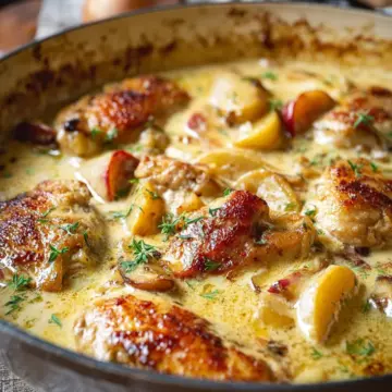 French Chicken Casserole a la Normande