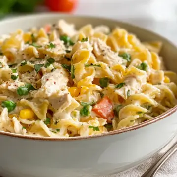 Chicken Pot Pie Pasta Recipe